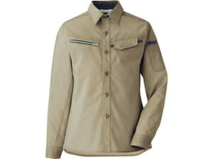 MIDORI ANZEN ミドリ安全 ベルデクセル 交織ストレッチ 女子シャツ VELS2534 上 9サイズ VELS2534UE-9