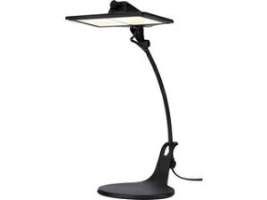 SWAN/スワン電器 OLEDデスクライト 家庭用2灯タイプ 白色 黒 LEX-3140BK