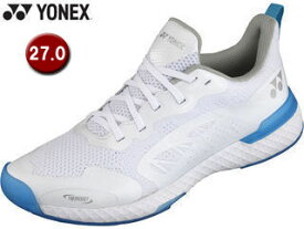 ヨネックス YONEX テニス テニスシューズ パワークッション 507 SHT507 207(ホワイト/ブルー) 27.0