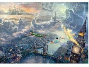 Tenyo �e�����[ D-1000-031 Tinker Bell and Peter Pan Fly to Never Land