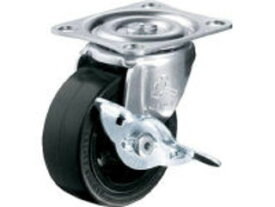 HAMMER/ハンマーキャスター G型 自在SP付 ゴム車65mm 415G-R65-BAR01