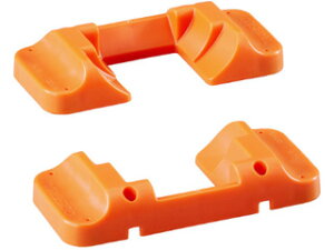 TRUSCO トラスコ中山 75パイ/100パイキャスター用車止め“とめたろう” 2個1組 CH75100-2S