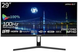 JAPANNEXT WplNXg WFHDΉ29^tfBXvC(IPS/DPx1/HDMIx1/TypeCx1/2Nۏ) JN-IPS291WFHDR-C65W Piŵ݉iꏤiłΕwj NWbgJ[h ς̂