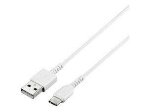 BUFFALO �o�b�t�@���[ USB2.0 Type-C�P�[�u�� A-C 2.0m �z���C�g BSMPCAC120WH