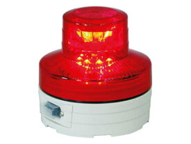 NICHIDO/日動工業 電池式LED回転灯ニコUFO 常時点灯タイプ 赤 NU-AR