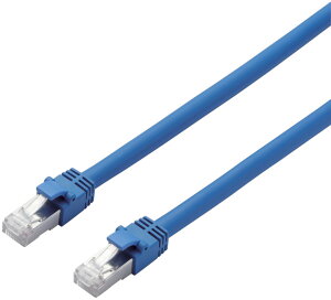 ELECOM �G���R�� LAN�P�[�u��/CAT7/1m/�u���[ LD-TWS/BU1