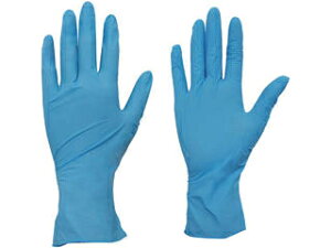 TRUSCO トラスコ中山 食品衛生法適合品 使い捨てニトリル極薄手袋 粉無 Sサイズ ブルー 100枚入 TGL-726NS-A
