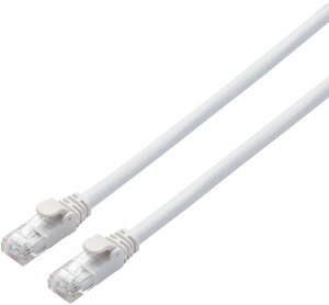 ELECOM �G���R�� LAN�P�[�u��/CAT6A/�X�^���_�[�h/10m/�z���C�g LD-GPA/WH10
