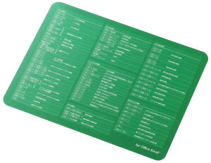 ELECOM �G���R�� �����������}�E�X�p�b�h for Excel MP-SCE �O���[��