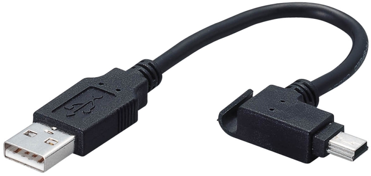 ELECOM エレコム USB-MBM5 モバイルmini USB2.0ケーブル（A：ミニB