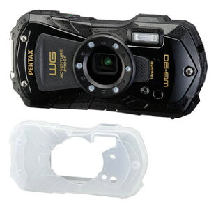 PENTAX �y���^�b�N�X WG-90�i�u���b�N�j�{O-CC1252 �v���e�N�^�[�W���P�b�g�Z�b�g�ywg90set�z