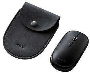 ELECOM �G���R�� �}�E�X/Bluetooth/4�{�^��/���^/�[�d��/3�䓯���ڑ�/�u���b�N M-TM15BBBK