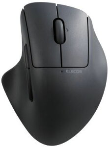 ELECOM �G���R�� Bluetooth�}�E�X/SHELLPHA/5�{�^��/�`���g�z�C�[��/�R�ێd�l/�É��݌v/�u���b�N M-SH30BBSKBK