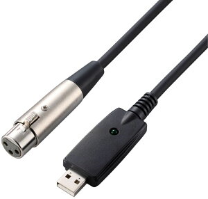 ELECOM GR ypP[u/}CN/USB/5m/ubN DH-XLRU50BK