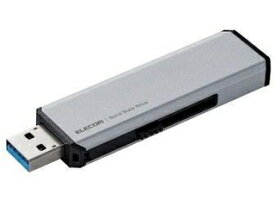 ELECOM エレコム 外付けSSD/USB3.2(Gen1)対応/スライド式/Type-C&Type-A両対応/500GB/シルバー ESD-EWA0500GSV