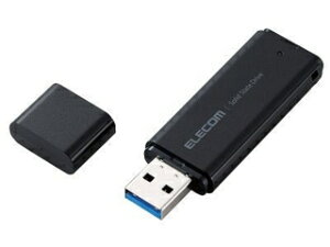 ELECOM �G���R�� �O�t���|�[�^�u��SSD/USB 5Gbps/USB3.2(Gen1)/���^/�L���b�v��/1TB/�u���b�N ESD-EMC1000GBK