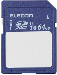 ELECOM GR SDXCJ[h ۑe P[Xt UHS-I 80MB/s 64GB MF-FS064GU11C