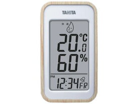 TANITA タニタ タニタ デジタル温湿度計 ナチュラル TT572NA