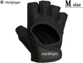 ハービンジャー Harbinger パワーグローブ トレーニング手袋 女性用 ブラック×ブラック Mサイズ(17.8-19cm) 21500