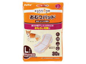Petio ペティオ zuttone 老犬介護用 おむつパッドK L