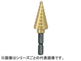 TRUSCO/トラスコ中山 六角軸ステップドリル 2枚刃チタンコーティング 4～12mm NMS-12G