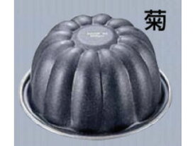 SHIMOTORI 霜鳥製作所 【ブラックフィギュア】シルバーストーン　ゼリータイプ　カップケーキ焼型　菊　D－033