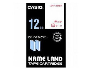 CASIO/�J�V�I �l�[�������h�e�[�v12mm �� �ԕ��� XR-12WER