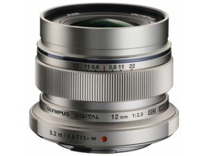 OLYMPUS �I�����p�X M.ZUIKO DIGITAL ED 12mm F2.0�i�V���o�[�j�@24mm�����i35mm�����Z�j�@ �yZCK�z