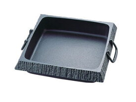 IWACHU 岩鋳 【NANBU(NAMBU)/南部鉄器】すきやき鍋　石庭角／20027　大