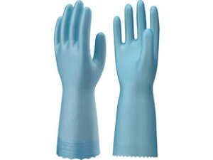 SHOWA ショーワグローブ 塩化ビニール手袋 ナイスハンドするっとタッチ ブルー Mサイズ NHST-MB