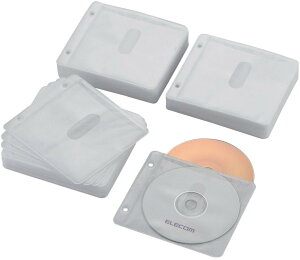 ELECOM �G���R�� �s�D�z�P�[�X/Blu-ray�Ή�/���ʎ��[2���t/120����/240�����[/�z���C�g CCD-NBWB240WH