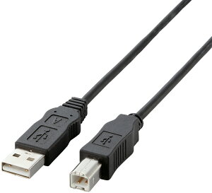 ELECOM GR EU RoHS USB2.0P[u AB^Cv/1.0m ubN USB2-ECO10