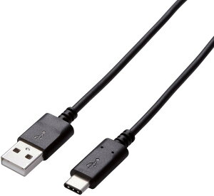 ELECOM �G���R�� �X�}�[�g�t�H���pUSB�P�[�u��/USB(A-C)/�F�ؕi/0.5m/�u���b�N MPA-AC05NBK