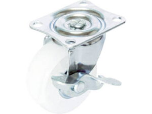 TRUSCO トラスコ中山 TYGシリーズ 自在 ストッパー付 ナイロン車 75mm TYGNYB-75