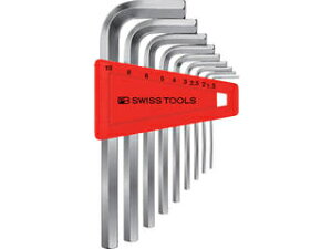 PB SWISS TOOLS/スイスツールズ 六角棒レンチセット(パックナシ) 210H-10