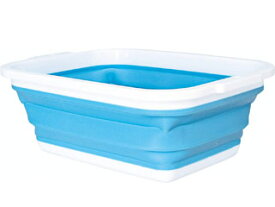 COGIT コジット コジット 薄く畳める洗い桶 8.5リットル ブルー