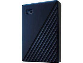 WESTERN DIGITAL ウエスタンデジタル Mac用ポータブルハードディスク My Passport for Mac 5TB WDBA2F0050BBL-JESE ブルー