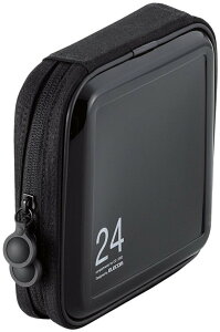 ELECOM GR CD/DVDP[X/Z~n[h/t@Xi[t/24/ubN CCD-H24BK