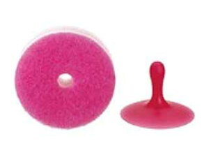 【pocospo】 MARNA マーナ K096 POCOキッチンスポンジ 吸盤付き 【ディープピンク】※吸盤は白になります。 r1000spg