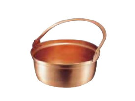 MARUSHIN 丸新銅器 銅 山菜鍋（内側錫引きなし）／36cm