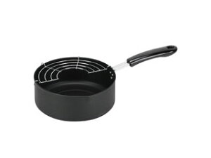 Bestco ベストコ IH 揚げ物 鍋 油はね防止ネット付 片手 揚げ鍋 20cm LD-294 揚げクック