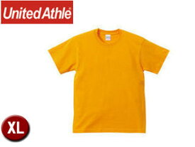 United Athle/ユナイテッドアスレ 500101C 5.6オンスTシャツ アダルトサイズ 【XL】 (ゴールド)