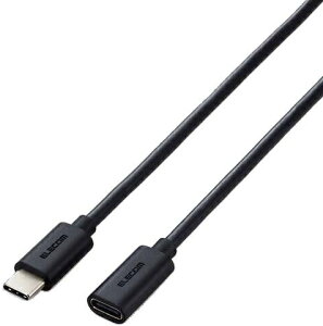ELECOM GR USB2.0P[u/C-CX^Cv/USB Power DeliveryΉ/m[}/1.0m/ubN MPA-ECC10BK