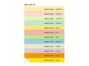 北越紀州製紙 NEWファインカラー 64G 500マイ A3 ライトピンク