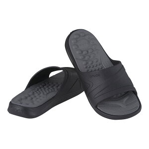 crocs �N���b�N�X ���o�C�o�@�X���C�h 205546�@�u���b�N�@23cm