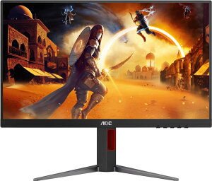 AOC IPS�p�l�� �t��HD�Ή�23.8�^���C�h�t���f�B�X�v���C 180Hz DP1.4 ��ʏ��~�E��] 24G4/11 �P�i�w���̂݉i���ꏤ�i�ł���Ε����w���j �N���W�b�g�J�[�h���� ����������ς̂�
