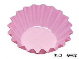 AZUMI アヅミ産業 ファイン・カップ（500枚入）丸型　6号深　ピンク