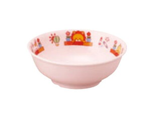 AZUMI アヅミ産業 メラミン子供食器 みんなともだち。丼 YMD-1 ピンク