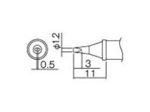HAKKO  Đ 1.2WD^ T12-WD12