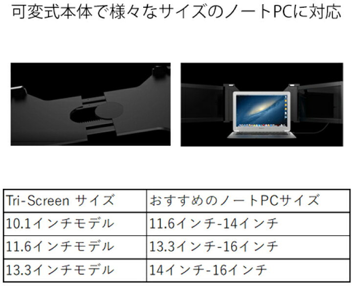 楽天市場】JAPANNEXT ジャパンネクスト フルHD対応10.1型2画面モバイル 